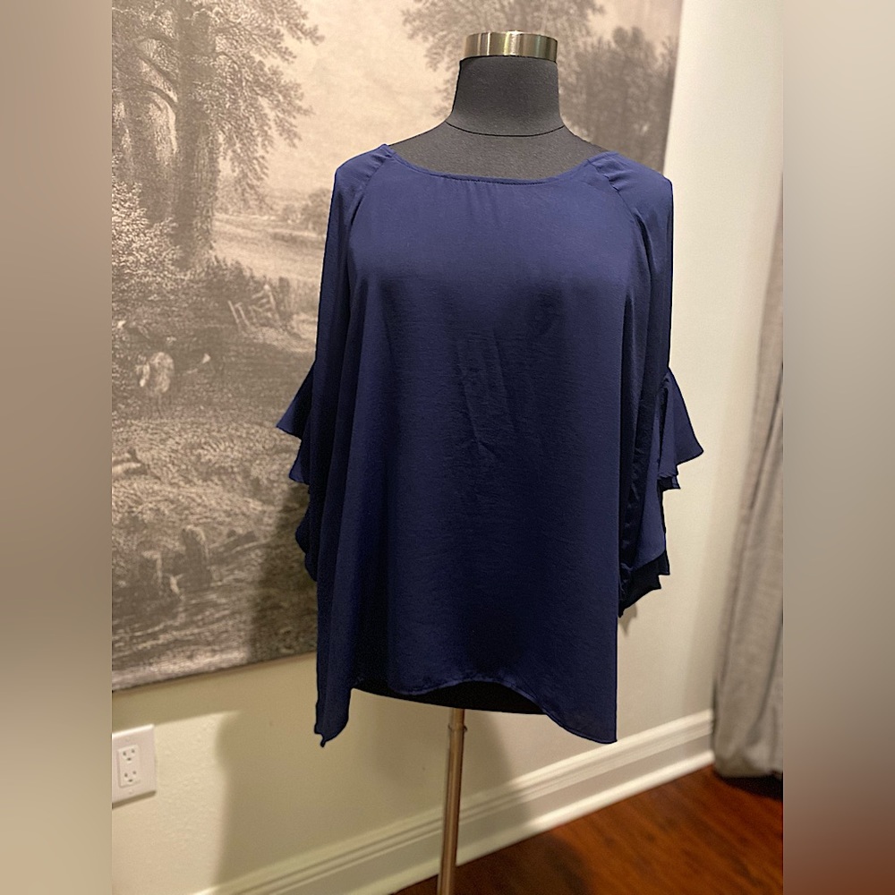 Navy Blue Top